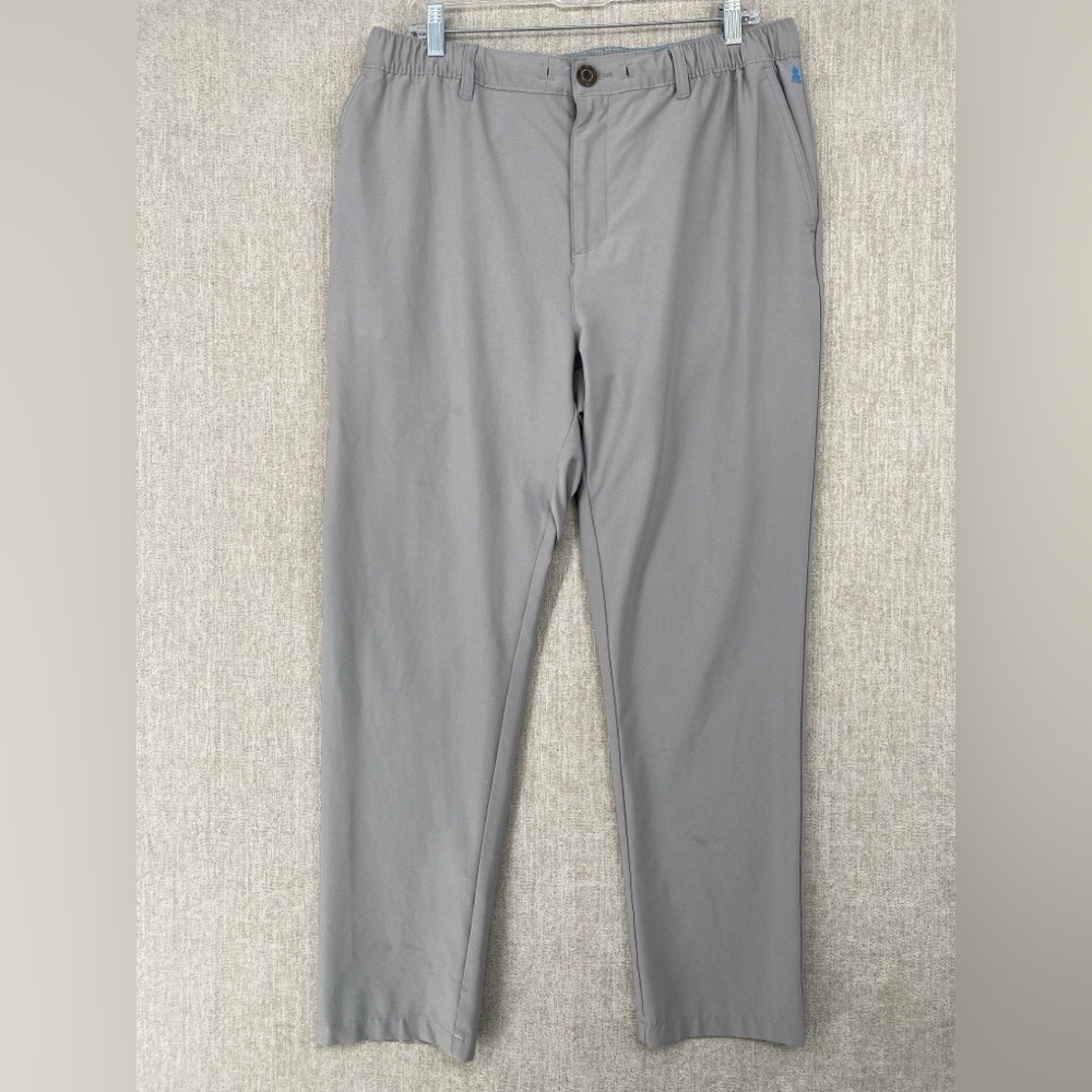 Chubbies Pants Mens XL Grey Everywear Performance Chino Stretch Elastic Waist - Picture 2 of 16